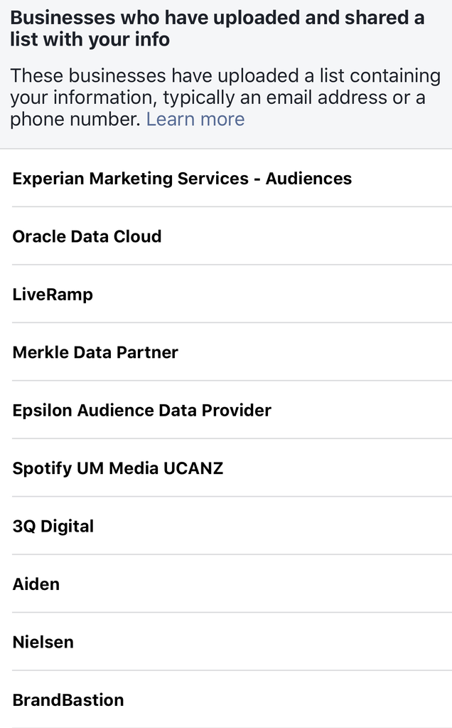 Illustration for article titled Facebook Now Shows You Where Advertisers Get Your Data—Here's How to See It